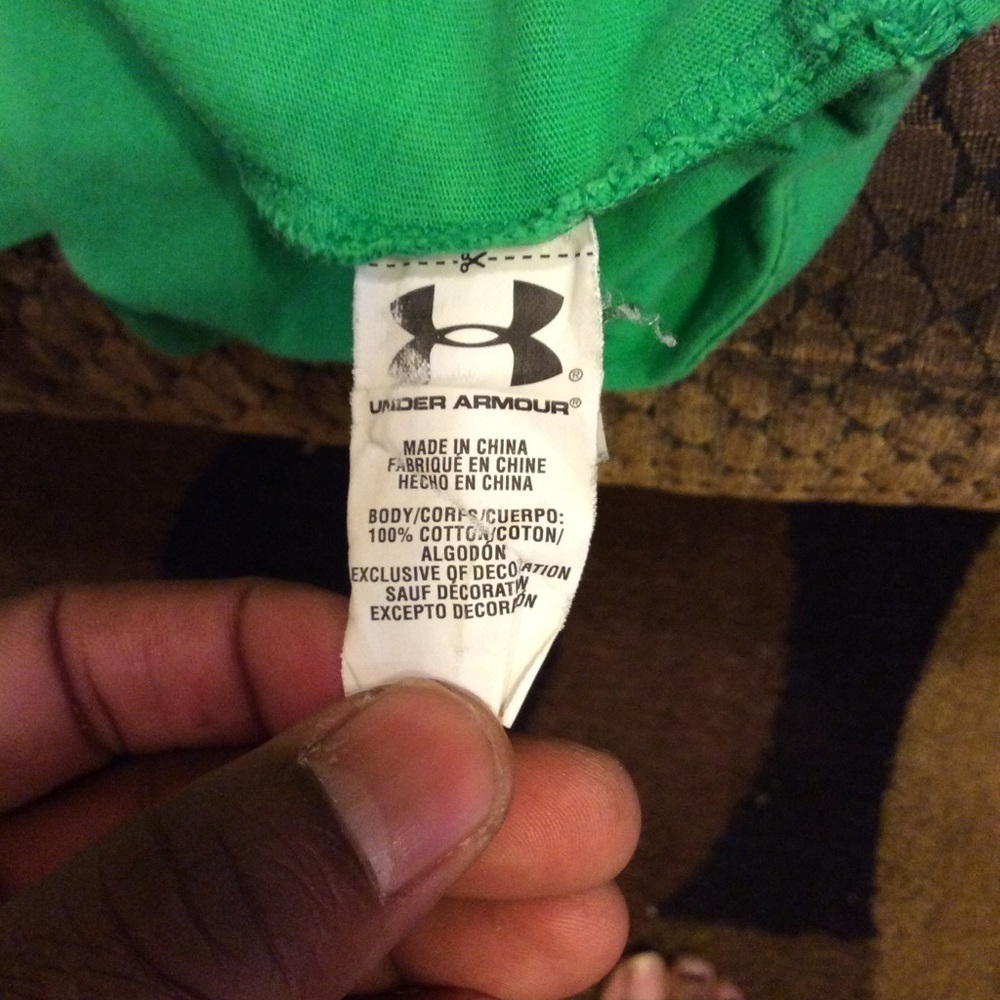 HEAT GEAR UNDER ARMOUR LOOSE YOUTH YLG T- - Picture 7 of 7